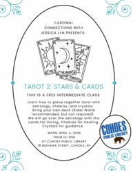Tarot 2: Stars and Cards with Cardinal Connections