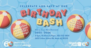 Shasta Pools Mesa Sales Event