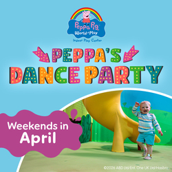 Peppa's Dance Party at PEPPA PIG World of Play Dallas