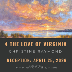 Christine Raymond Artist Talk & Demo, "4 the Love of Virginia"