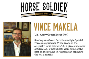 Whiskey & War Stories with Horse Soldier Vince Makela