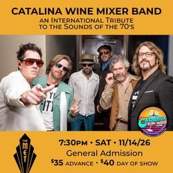 Catalina Wine Mixer Band, An International Tribute to the Sounds of the 70's