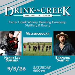 Henry Lee Summer & Mellencougar (John Mellencamp Tribute) & Brandon Santini