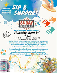 Sip to Support: Art for Learning Indiana