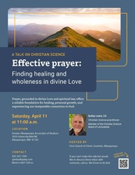 Effective Prayer: Finding healing and wholeness in divine Love