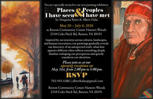 Places I Have Seen & Peoples I Have Met -- Art Exhibition