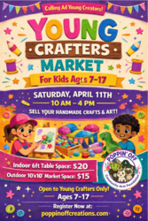 🎨✨ Poppin’ Off Young Creators Market ✨🎨