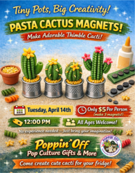 🌵✨ Tiny Pots, Big Creativity @ Poppin' Off ✨🌵