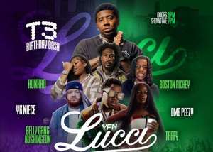 T3 & Alabama’s Birthday Bash with YFN Lucci & Friends