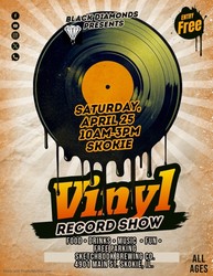 SKOKIE VINYL RECORD SHOW SATURDAY, APRIL 25 SKETCHBOOK BREWING CO. 9 AM-3 PM