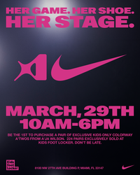 Kids Foot Locker x Nike A’Two In-Store Event