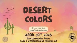 Craft Night: Desert Colors