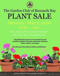 GARDEN CLUB OF BUZZARDS BAY PLANT SALE