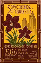 50 Years of Orchids in the Flower City Show and Sale