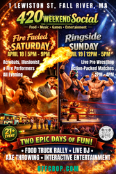 420 Weekend Social: A 21+ Weekend of Fire, Flavor, Wrestling & Play