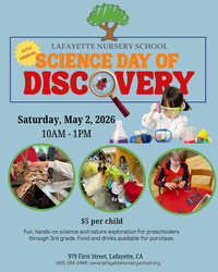Lafayette Nursery School Science Day of Discovery