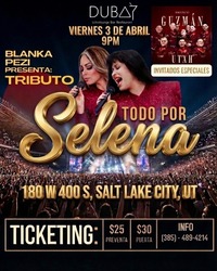 Blanka Pezi Tributo a Selena Live in Salt Lake City | April 2026
