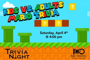 KIDS V ADULTS TRIVIA: Super Mario
