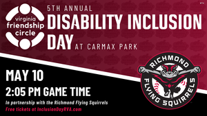 Friendship Circle of Virginia's 5th Annual Disability Inclusion Day at Carmax Park