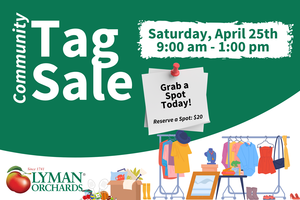 Community Tag Sale at Lyman Orchards