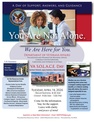 V.A. S.O.L.A.C.E. Day- DE, PA & NJ