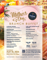 MOTHER'S DAY BRUNCH at Diamond Hawk