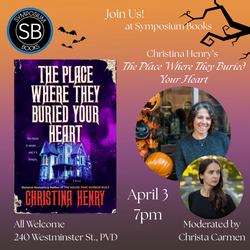 Author Event! Christina Henry's "The Place Where They Buried Your Heart"!!!