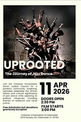 "Uprooted, the Journey of Jazz Dance" movie & African drumming and dance experience