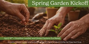 Spring Garden Kickoff & Community Seed Swap