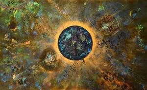 Roland Comtois: Canvases of the Cosmos art exhibit at the Geary Gallery, Darien, CT