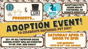 National Pet Day Adoption Event!