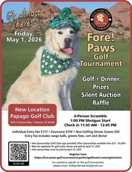 FORE! PAWS GOLF TOURNAMENT