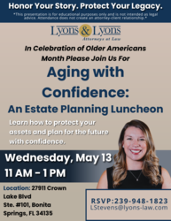 Aging with Confidence: An Estate Planning Luncheon