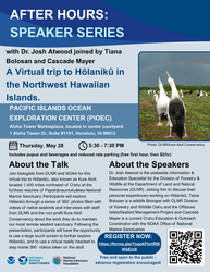NOAA Pacific Islands Ocean Exploration Center: Speaker Series w/ Biologists from DLNR and NOAA