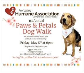 Paws & Petals Dog Walk