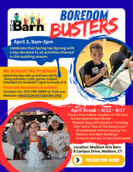 Spring Break Boredom Buster