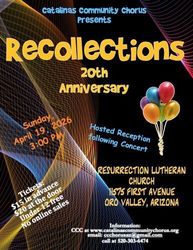 Catalinas Community Chorus presents "Recollections"
