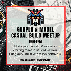 Gunpla & Model Casual Build Meetup