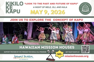 Kikilo Ke Kapu: Looking to the Past and Future of Kapu