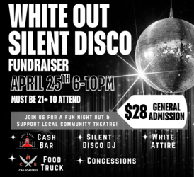 White Out Silent Disco Fundraiser