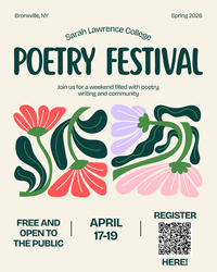 Sarah Lawrence College Poetry Festival