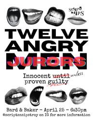 Scripts & Sips Play Reading: '12 Angry Jurors' with Rachel Stewart