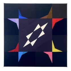 Astra: Quilts and Stretched Works by Victoria van der Laan