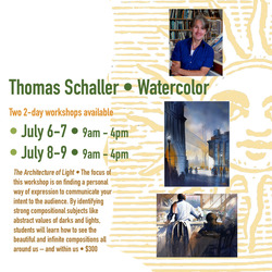 Workshop - "The Architecture of Light" | Watercolor w/ Thomas Schaller