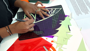 Free Art Workshop: Nature Stencil Art