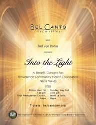 Bel Canto presents Into the Light - a Benefit Concert featuring the Rutter Requiem