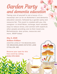 Garden Party and Dementia Education