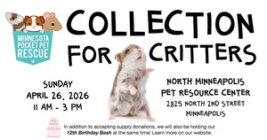 Collection for Critters Supply Drive