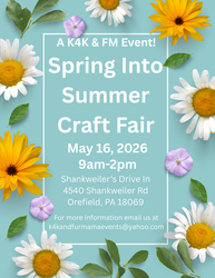 Spring Into Summer Craft Fair