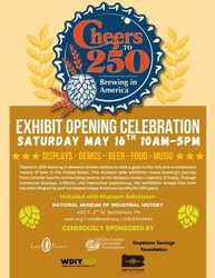 Cheers to 250 Exhibit Opening Celebration